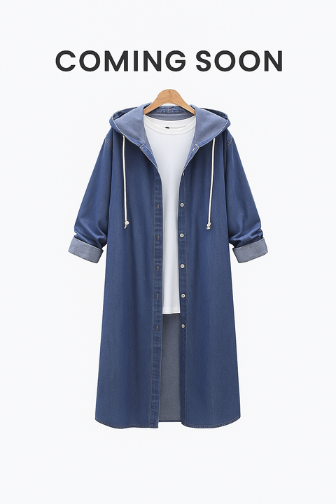 Indigo Breeze Women’s Denim Cloak