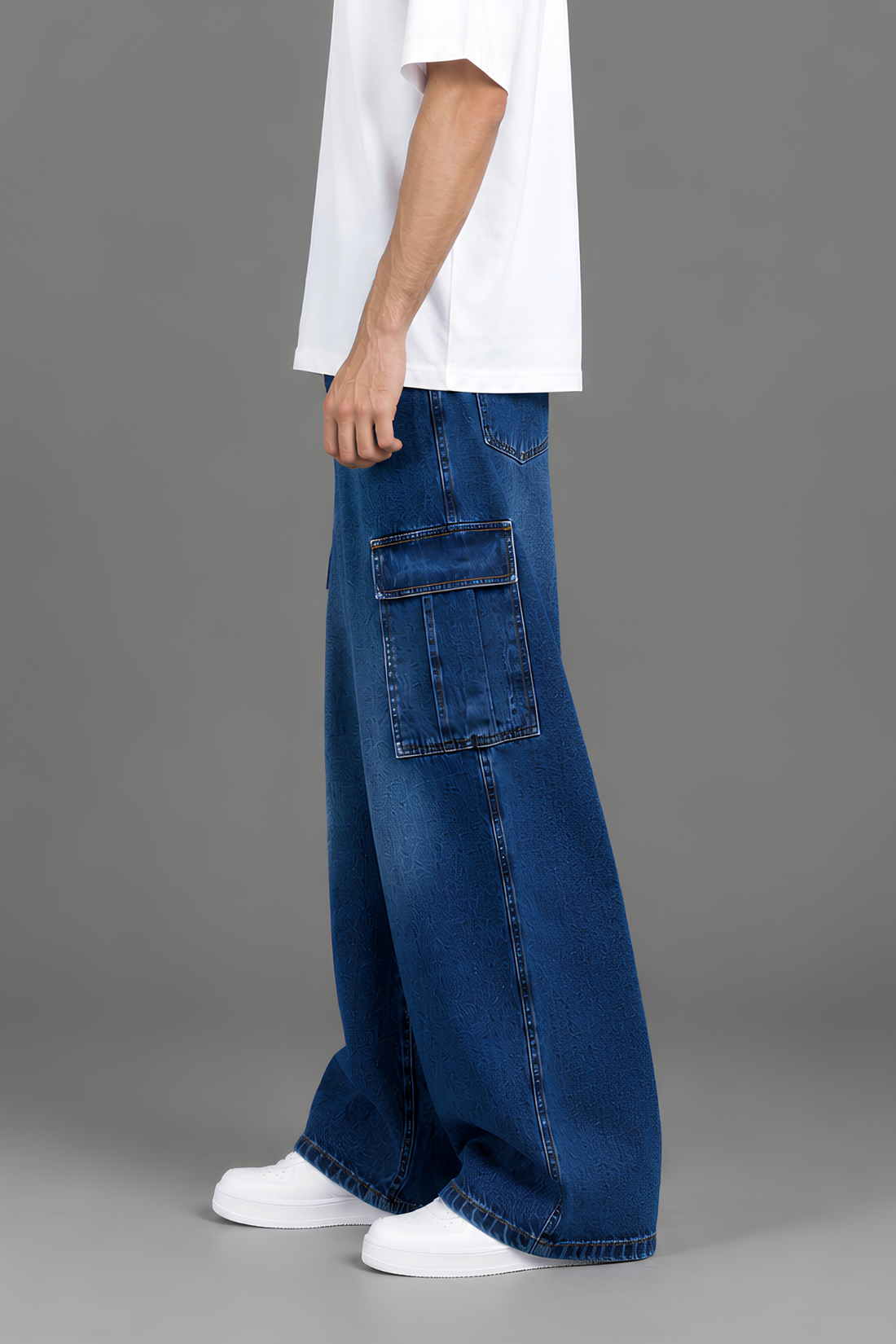 Vanguard Drift - 6 Pocket Denim Cargo Pants